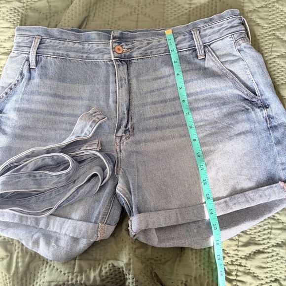 KanCan Light Blue Jean Shorts - Picture 5 of 6